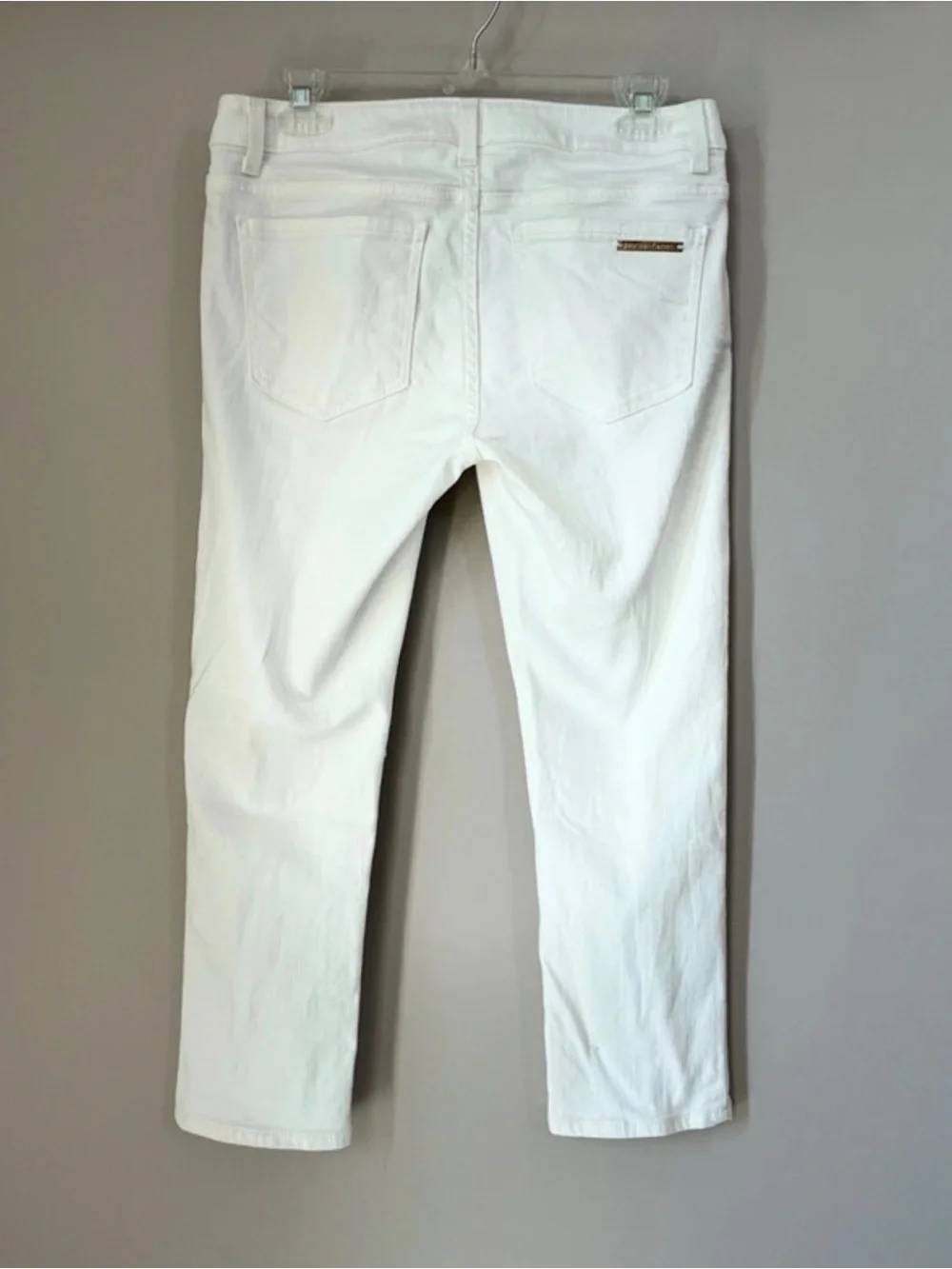 Michael Kors White Women's Slim Jeans